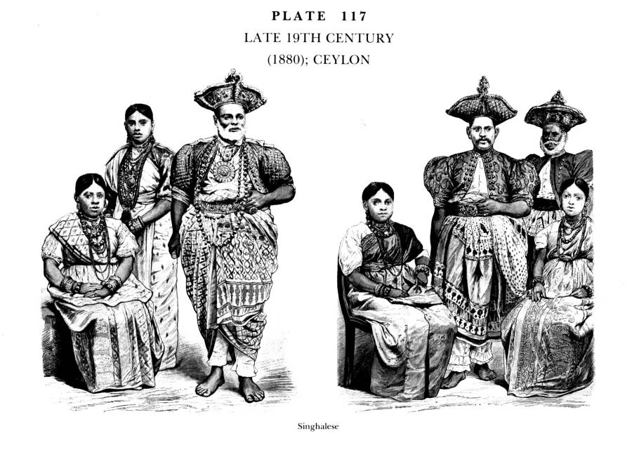 Planche 117a Fin XIXe Siecle (1880) Ceylan - Late 19Th century (1880) Ceylon.jpg
